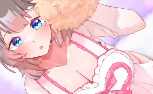 国外ASMR博主日南限定【バレンタインに爆乳PINKレ才タ-ドo耳舐めASMR動画】